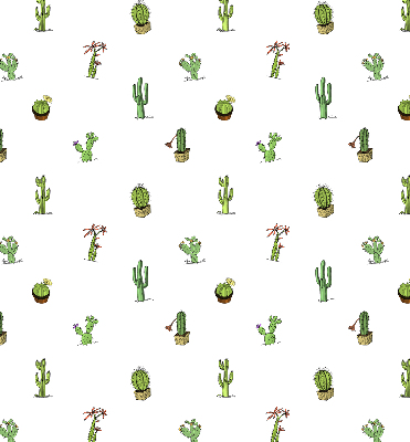 Daylight roller blind Cacti