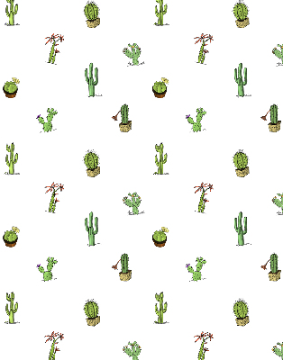 Daylight roller blind Cacti