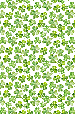 Kitchen roller blind Happy clover