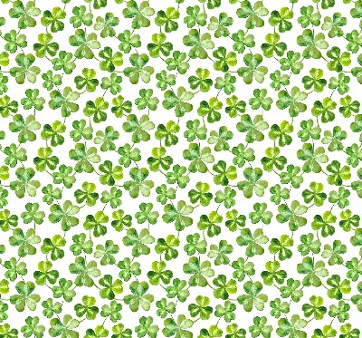 Kitchen roller blind Happy clover