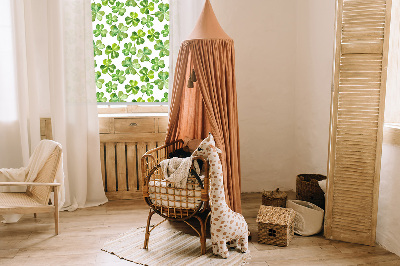 Kitchen roller blind Happy clover