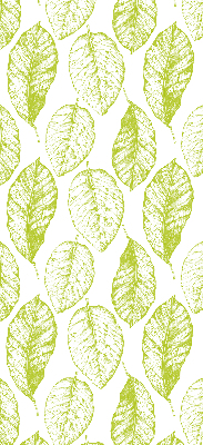 Kitchen roller blind Lime leaves