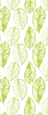 Kitchen roller blind Lime leaves