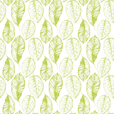 Kitchen roller blind Lime leaves