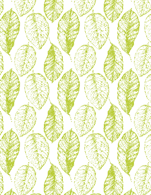 Kitchen roller blind Lime leaves