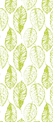 Kitchen roller blind Lime leaves