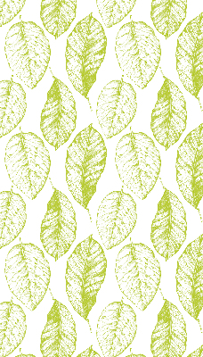 Kitchen roller blind Lime leaves