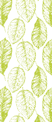 Kitchen roller blind Lime leaves