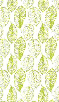 Kitchen roller blind Lime leaves