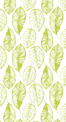 Kitchen roller blind Lime leaves