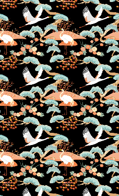 Kitchen roller blind Flying heron