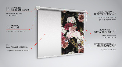 Roller blind Bouquet of roses