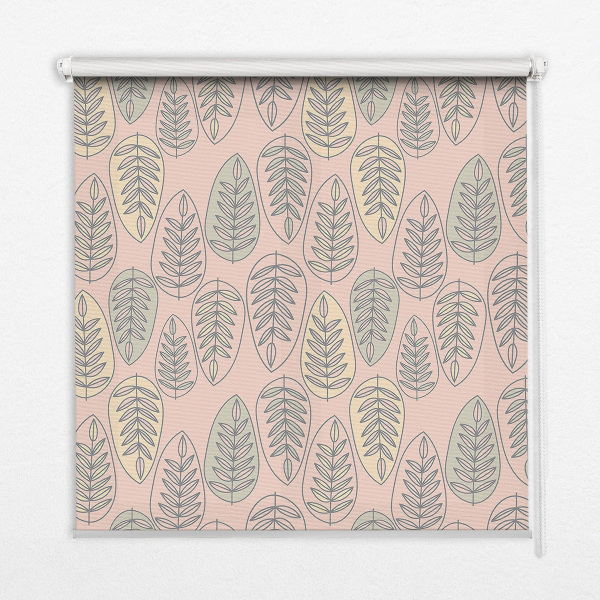 Daylight roller blind Colorful leaves