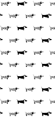 Daylight roller blind Draws dogs