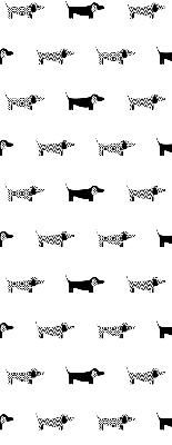 Daylight roller blind Draws dogs