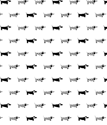 Daylight roller blind Draws dogs