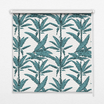 Roller blind Palm leaves