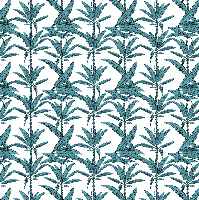 Roller blind Palm leaves