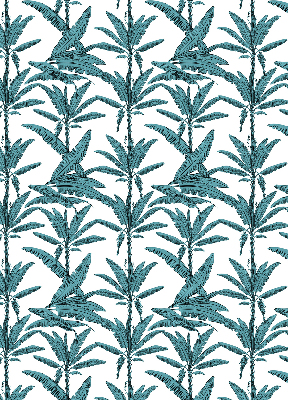 Roller blind Palm leaves