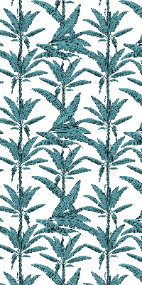 Roller blind Palm leaves