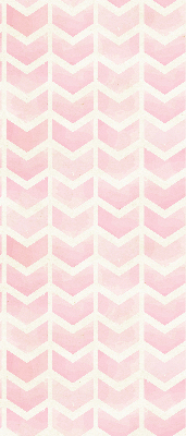 Roller blind Pink zigzags