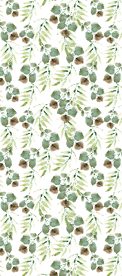 Window blind Green leaves