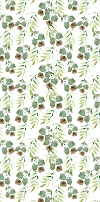 Window blind Green leaves