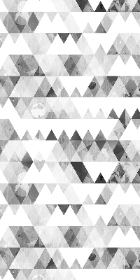 Window blind Gray pattern with triangles