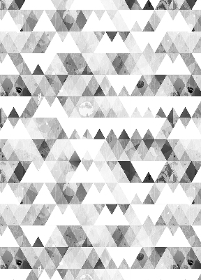 Window blind Gray pattern with triangles