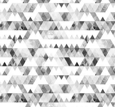 Window blind Gray pattern with triangles