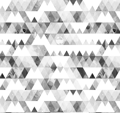 Window blind Gray pattern with triangles