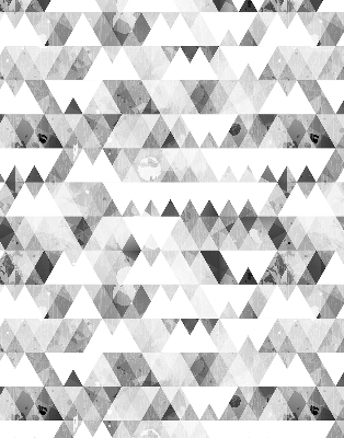 Window blind Gray pattern with triangles