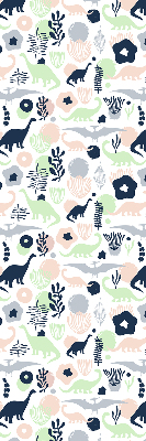 Window blind Colorful dinosaurs