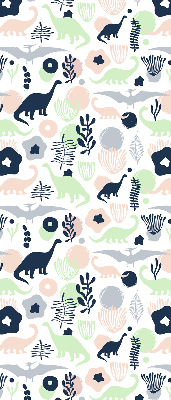 Window blind Colorful dinosaurs