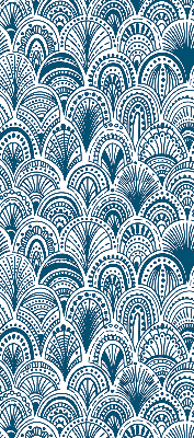 Window blind Blue pattern