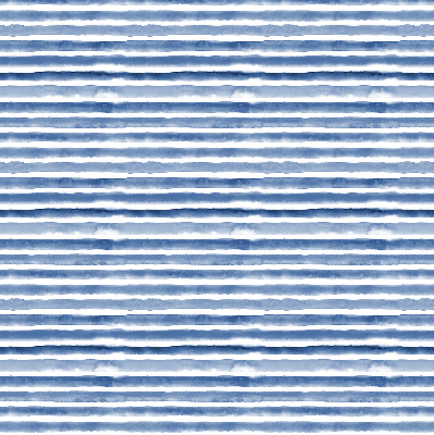 Blind for window Painted blue stripes