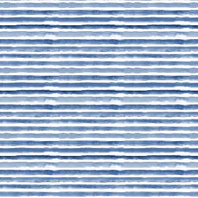 Blind for window Painted blue stripes