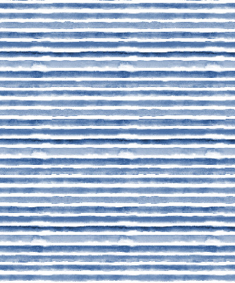 Blind for window Painted blue stripes