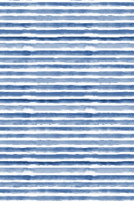 Blind for window Painted blue stripes