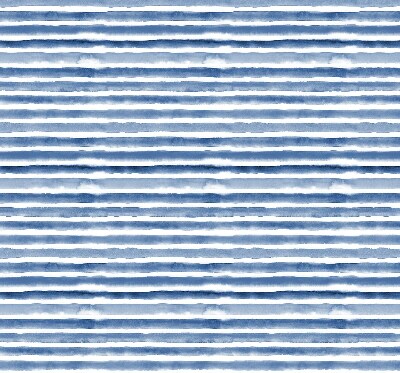 Blind for window Painted blue stripes
