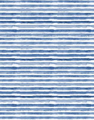 Blind for window Painted blue stripes