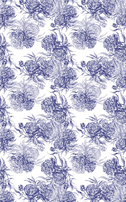 Daylight roller blind Blue bouquet