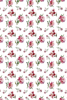 Window blind Pink flower