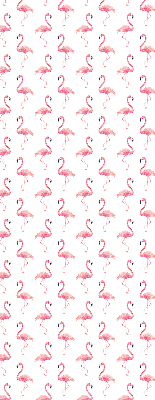 Window blind Flamingos