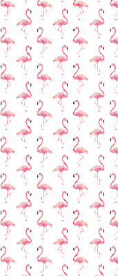 Window blind Flamingos