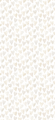 Blind for window Beige hearts