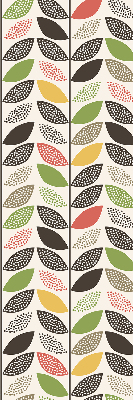 Roller blind for window Colorful leaves
