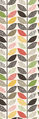 Roller blind for window Colorful leaves