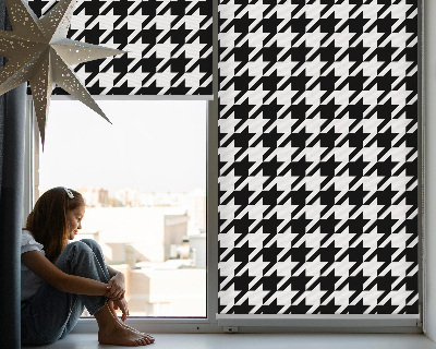 Roller blind for window Geometric pattern