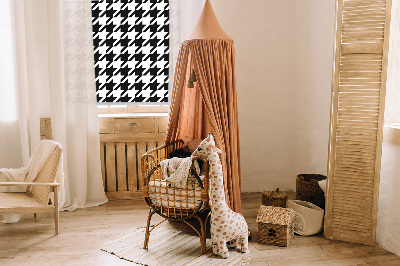 Roller blind for window Geometric pattern